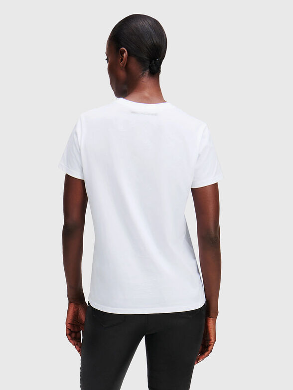 Cotton T-shirt with logo detail - 3