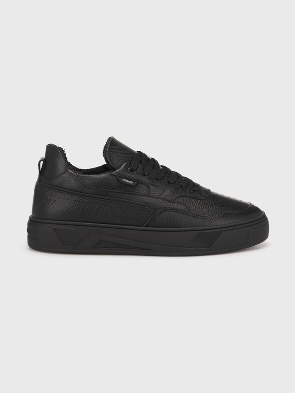 Black sports shoes - 1