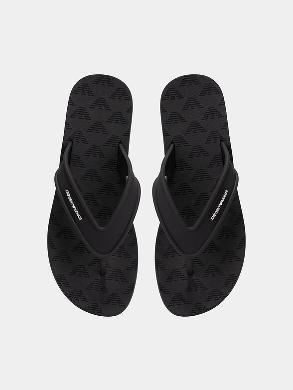 Slippers with logo reliefs - 6