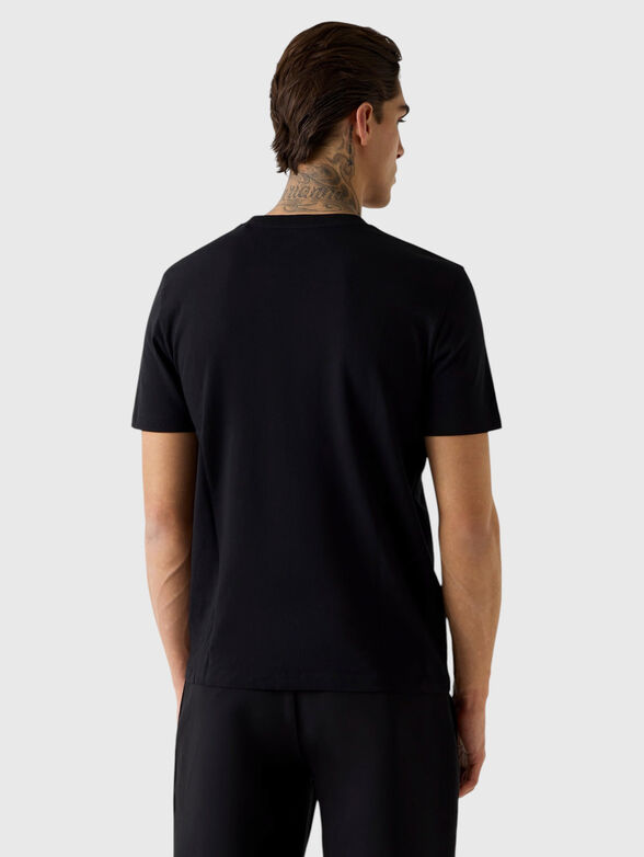 Cotton T-shirt with logo detail - 3