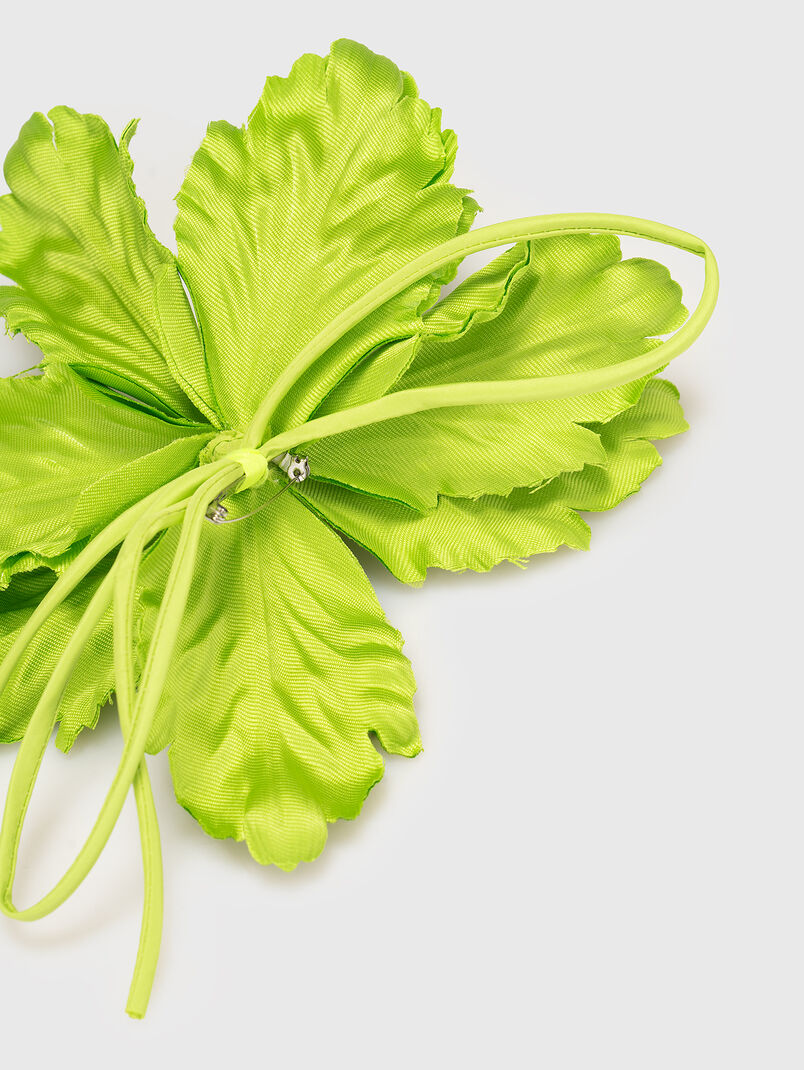 Brooch with flower - 2