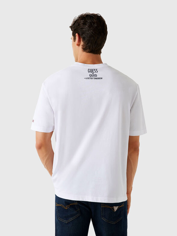 Cotton T-shirt with logo detail - 3