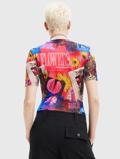 LOUISE bodysuit with ruched detail - 3