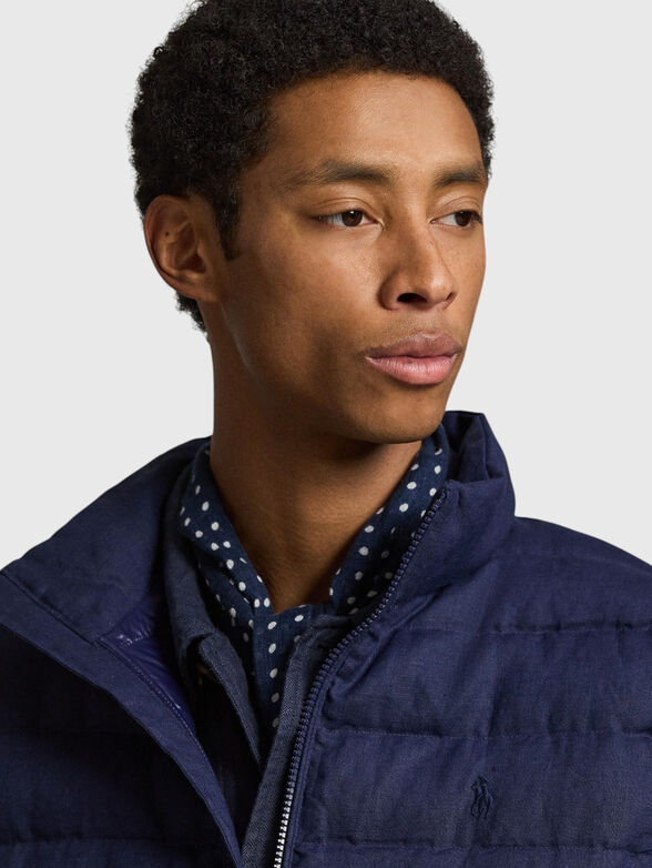 Vest in dark blue - 4