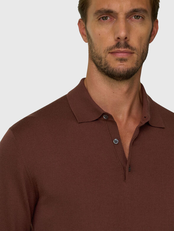 Knitted polo-shirt - 4