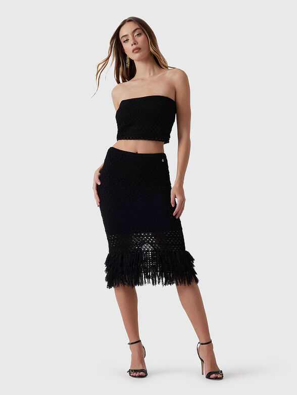 LUCA midi knit skirt - 4