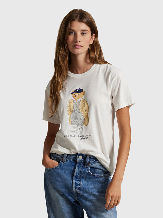 Тениска от памук Polo Bear  - 1