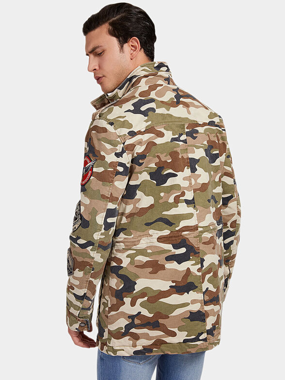 Camouflage print jacket - 3