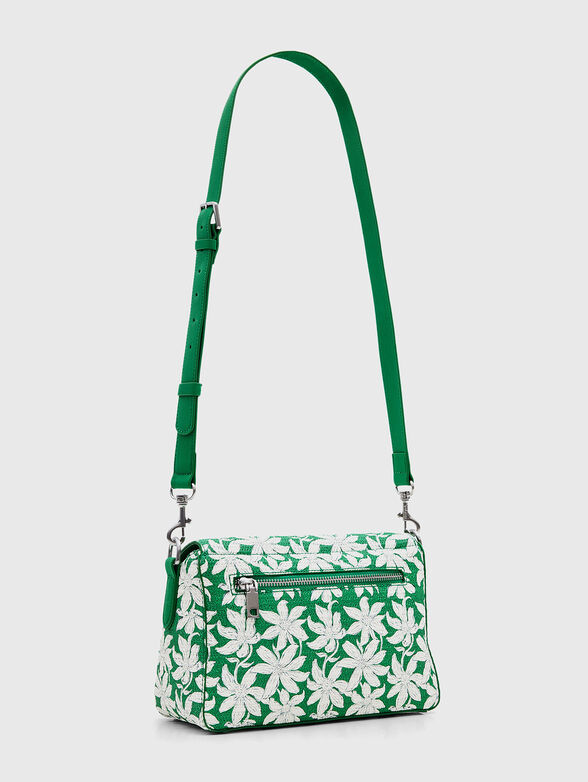 Handbag with floral accents - 2