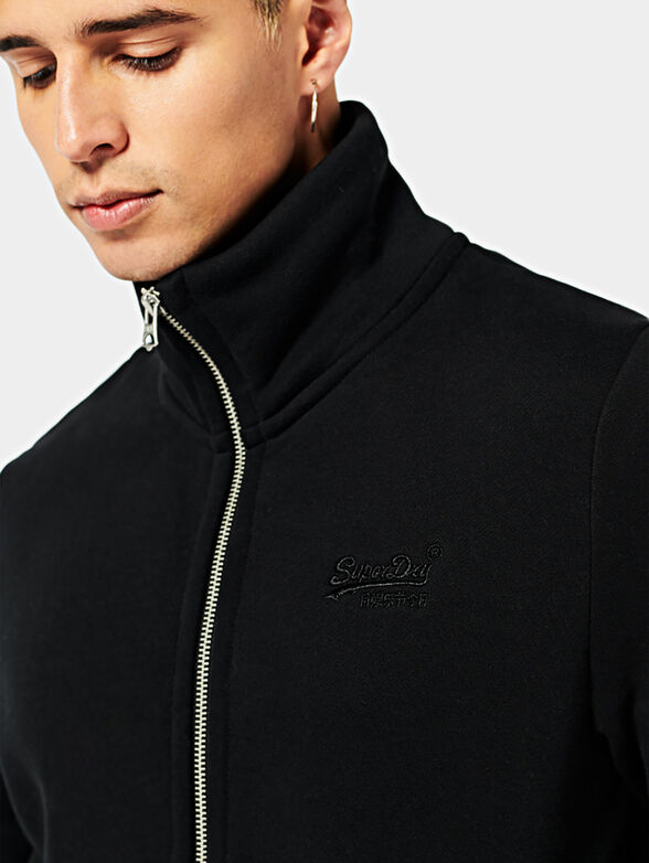 Sweatshirt with logo embroidery - 2