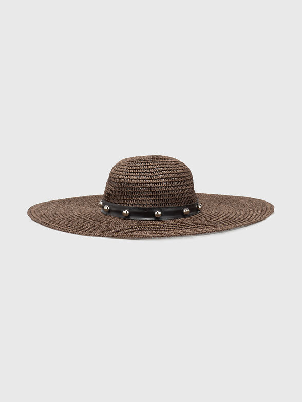 Riveted wide-brimmed hat - 2