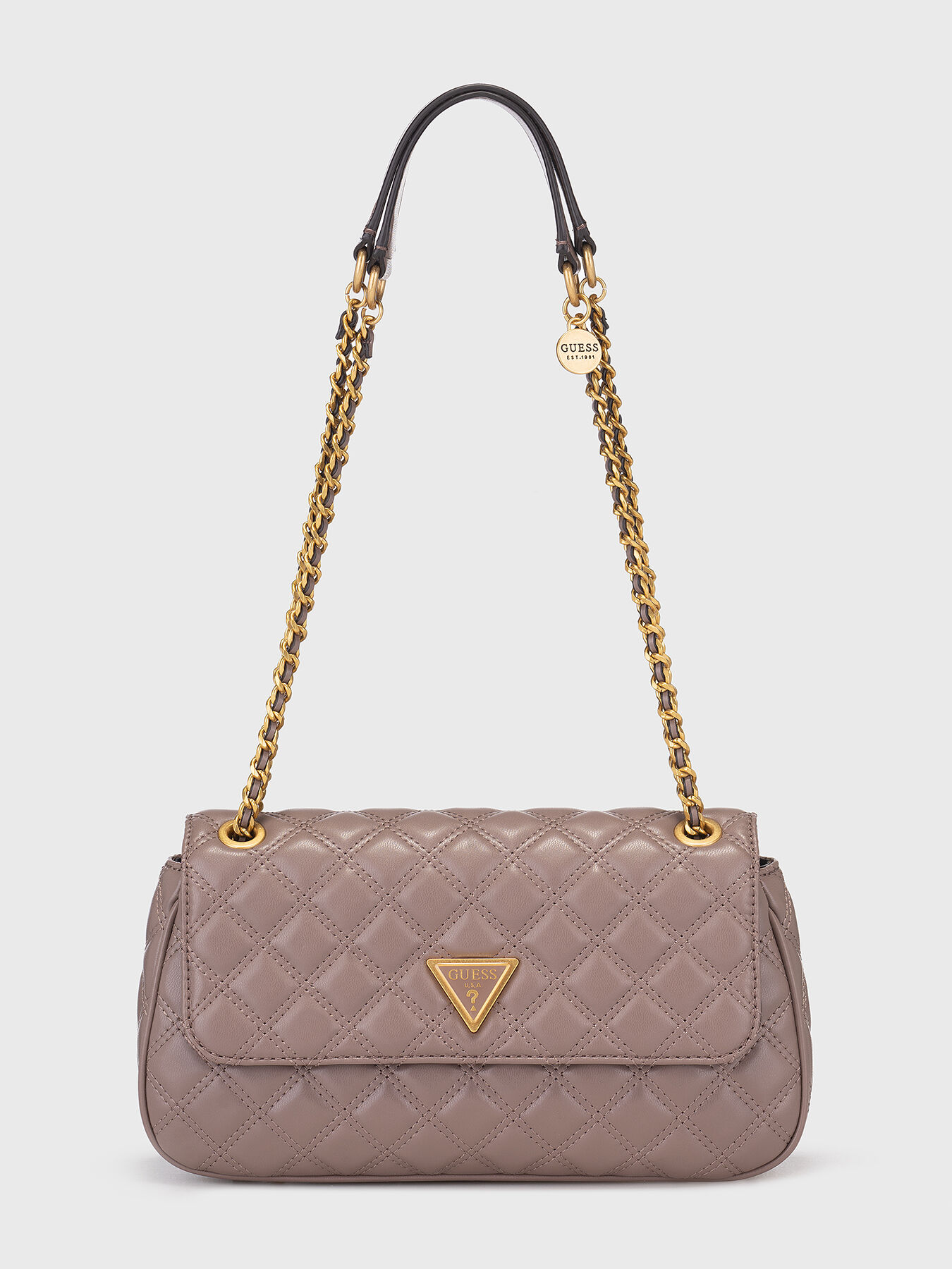 GIULLY crossbody bag in beige brand GUESS