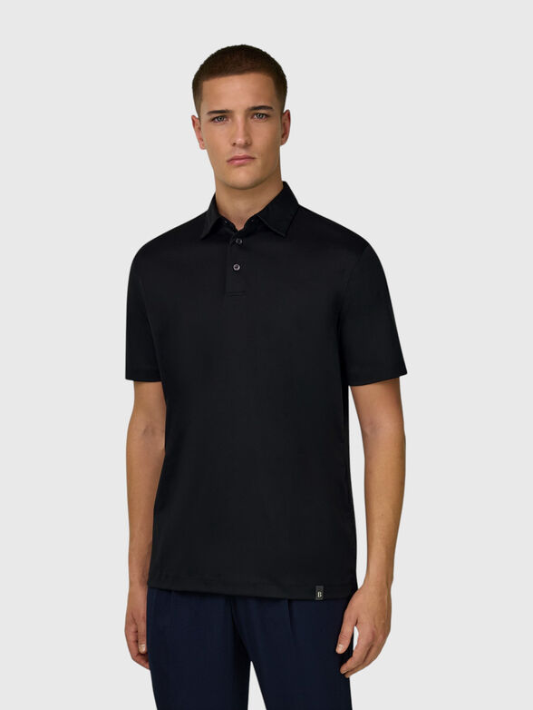 Black polo shirt - 1