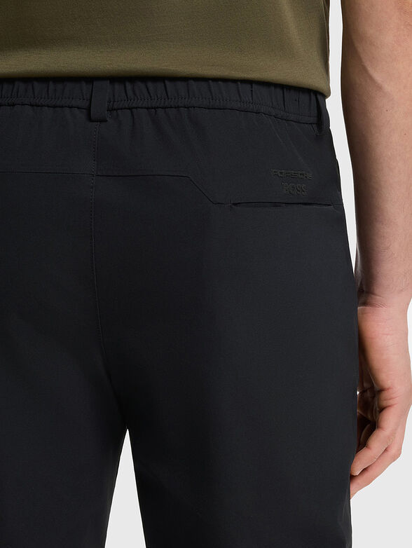 Black slim-fit pants - 3