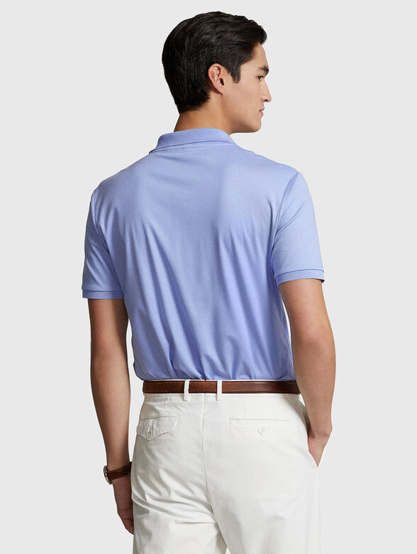 Polo-shirt with V-neck - 3