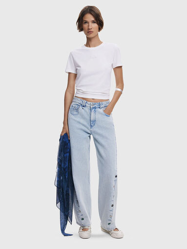 Scarf with paisley motifs - 5