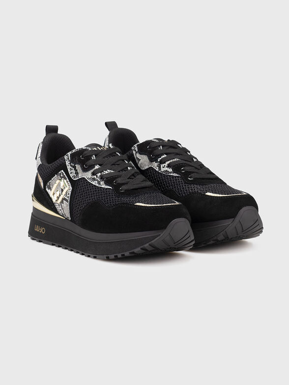 Sports shoes with snake effect - 2
