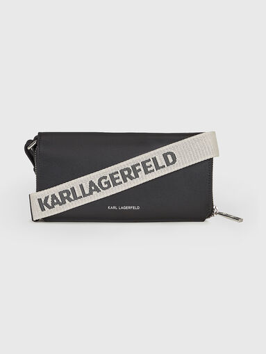 K/CIRCLE leather wallet with shoulder strap - 3