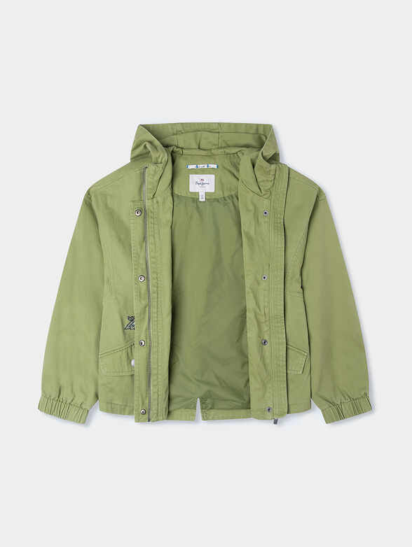 WINNIE short parka with hood and zip - 3