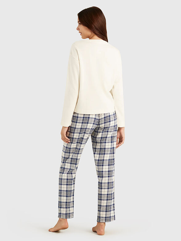 MIX & MATCH pyjama bottoms with check pattern - 2
