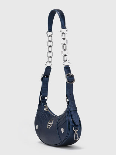 Leather bag with metal details - 3