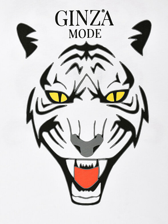 TS018 T-shirt with art prints - 4