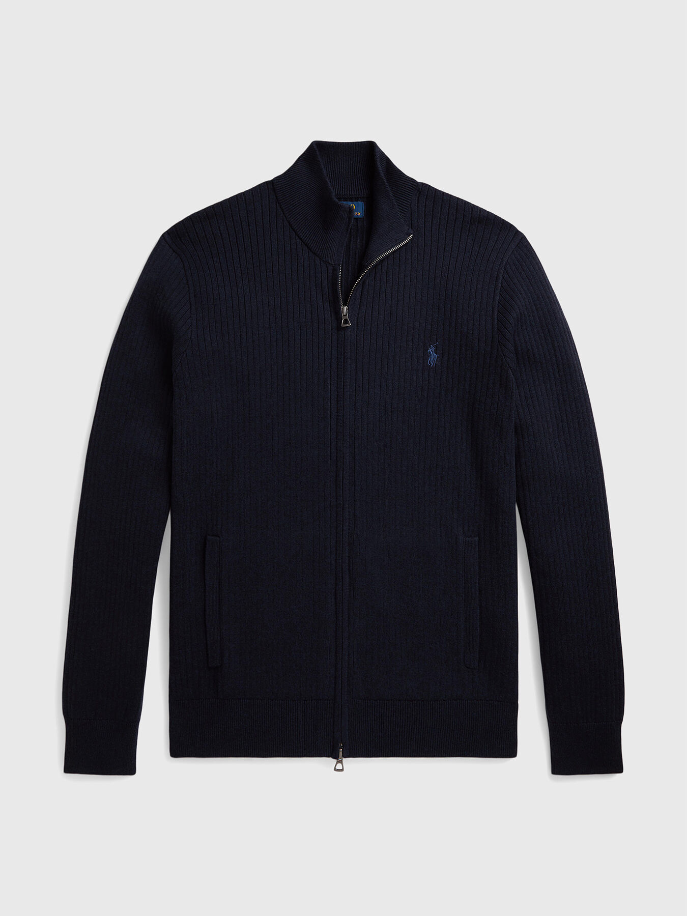 Cotton cardigan with zip brand POLO RALPH LAUREN