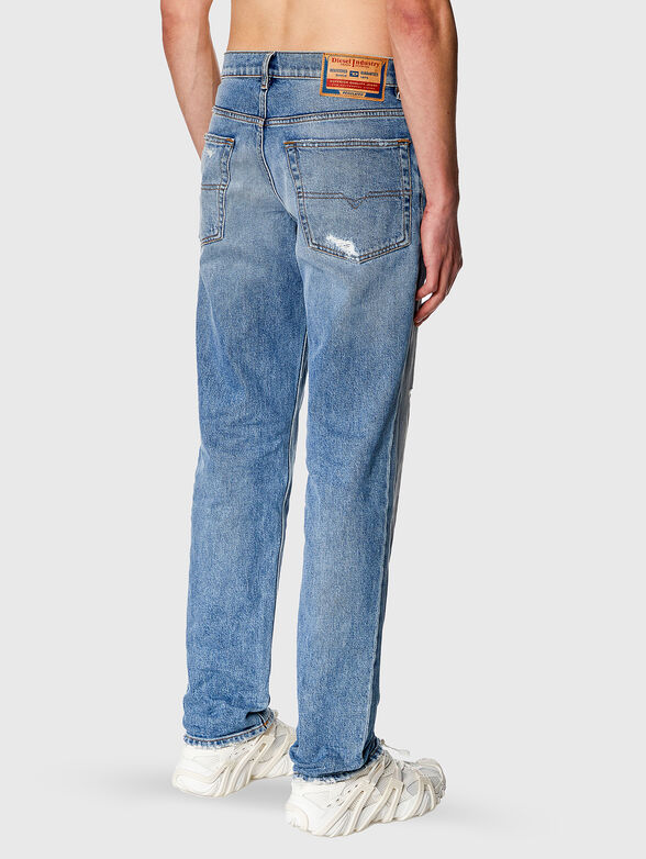 D-FINITIVE L.32 blue jeans with washed effect  - 2
