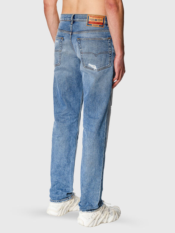D-FINITIVE L.32 blue jeans with washed effect  - 1