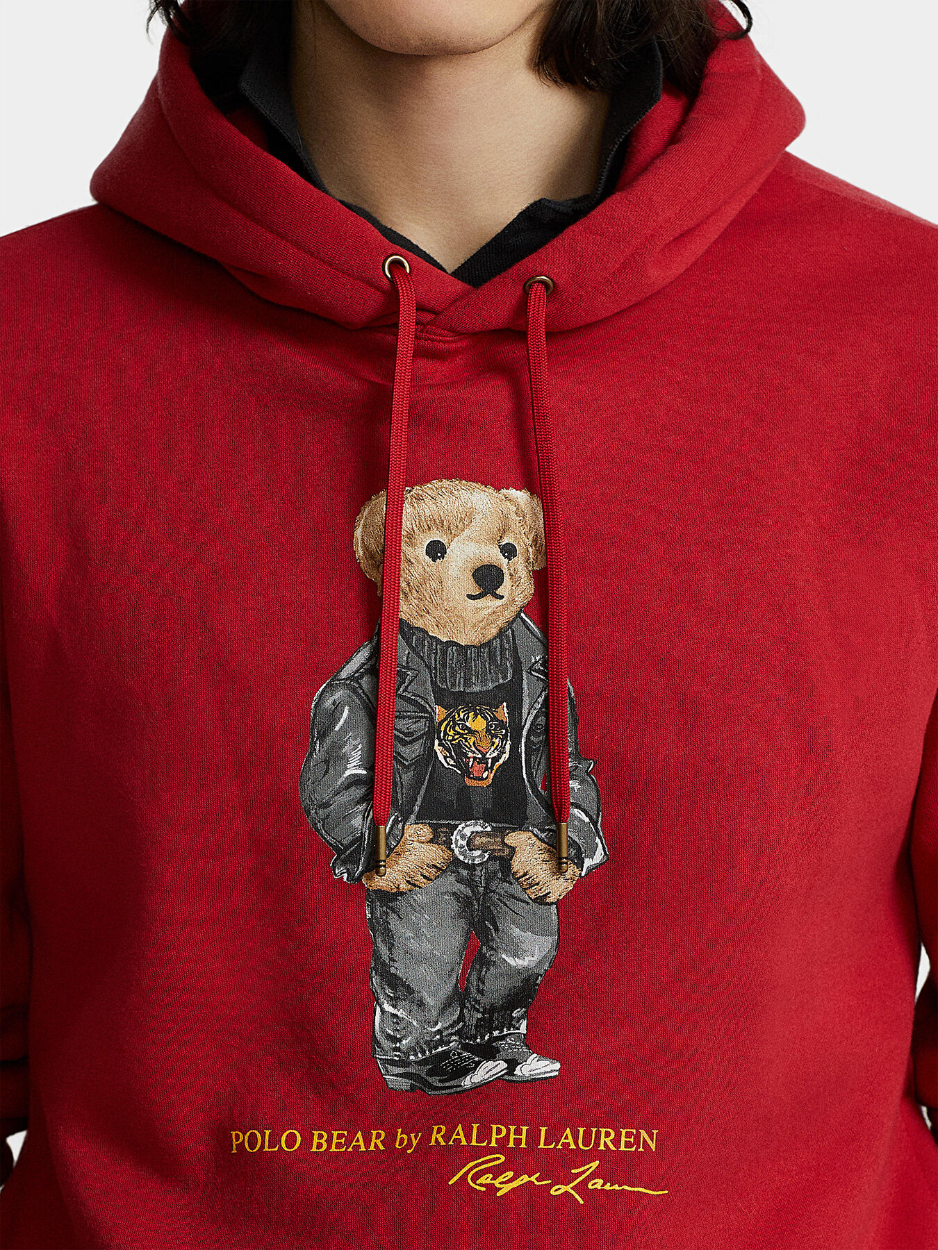 特価！Polo Bear Men's Holiday Bear Hooded T-Shir 100% cotton 特価！Polo Bear Men's Holiday Bear Hooded T-Shir 100% cotton