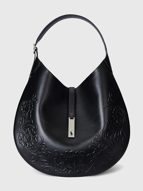 Black leather bag - 1
