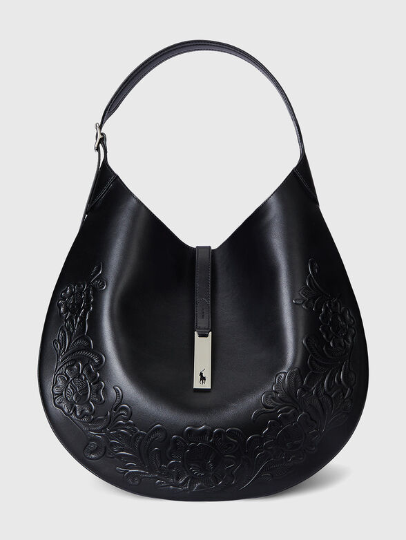 Black leather bag - 1