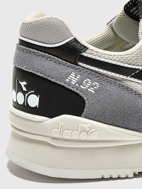 N.92 ADVANCE sports shoes in black color - 4