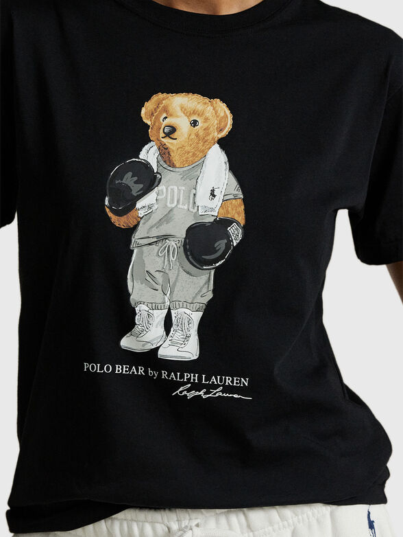 Polo Bear T-shirt with oval neckline - 4