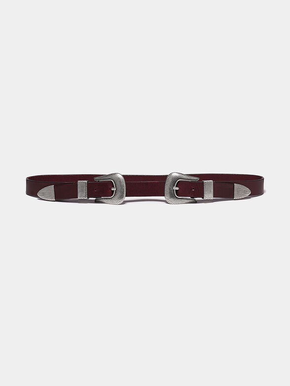 SASHA leather belt - 1