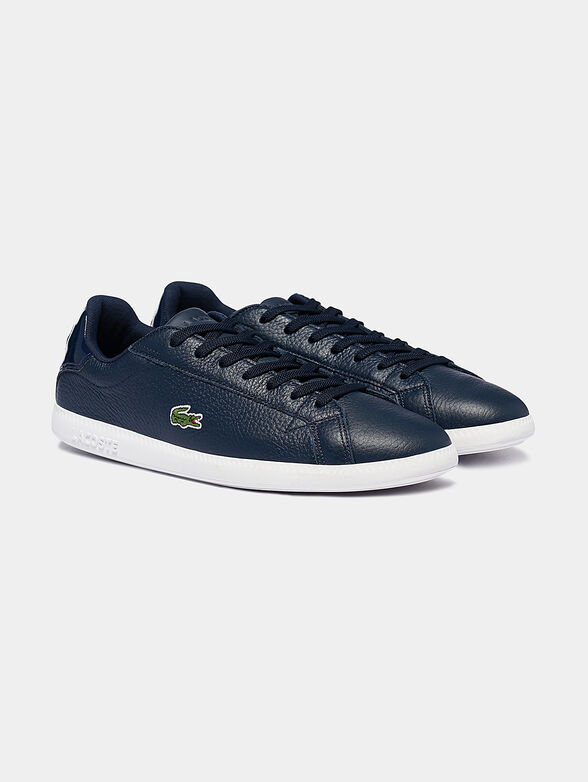 GRADUATE 120 blue leather sneakers - 2