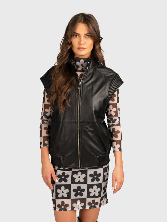 Leather vest - 1