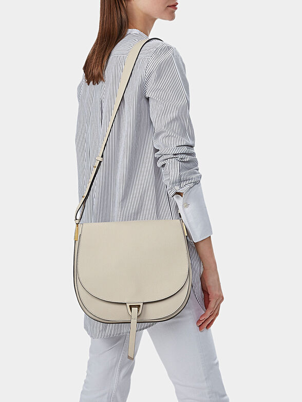 ARPEGE Black leather crossbody bag - 2