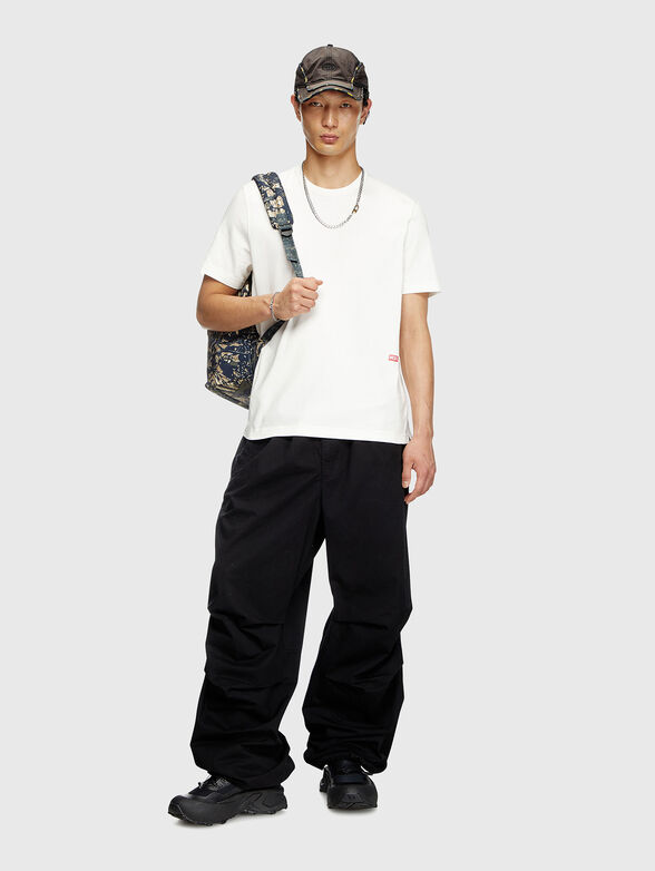 Cotton T-shirt with logo print - 2