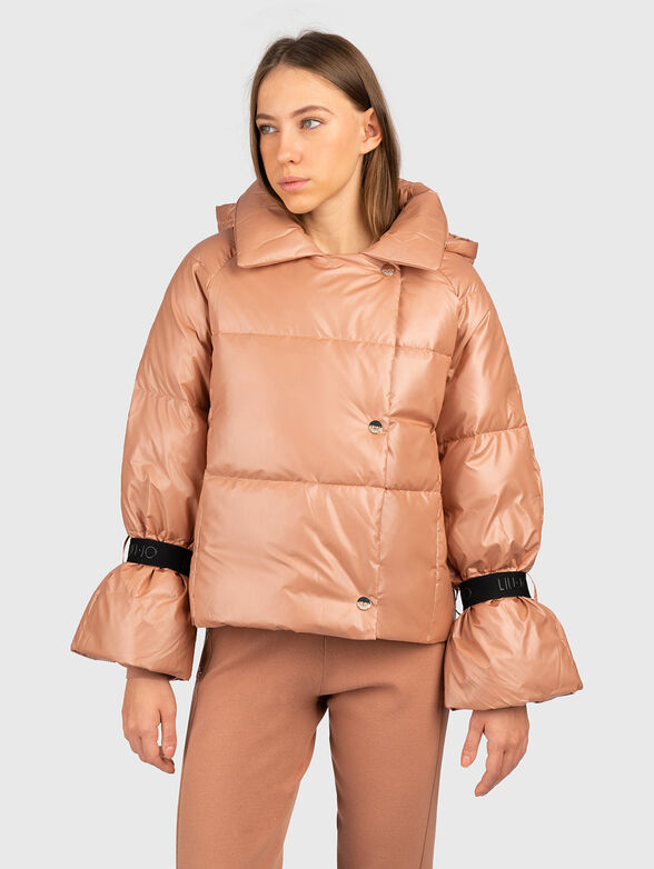 Jacket with accent sleeves - 1