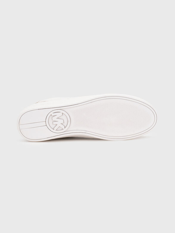 SCOTTY leather sports shoes with logo - 5
