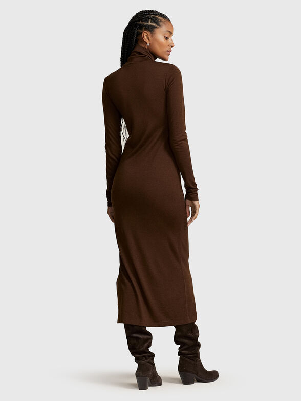 High neck midi dress - 2