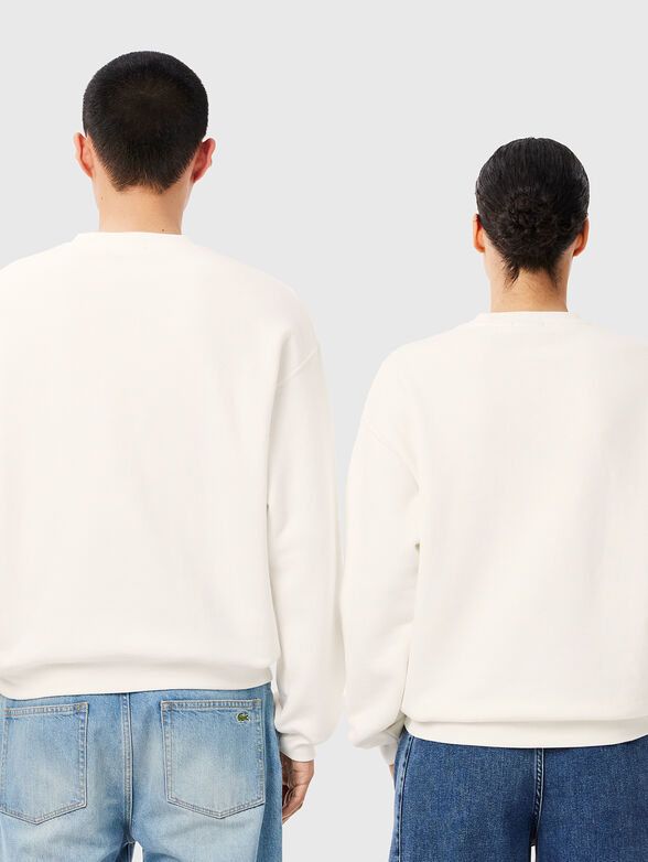 Cotton sweatshirt with accent logo - 2