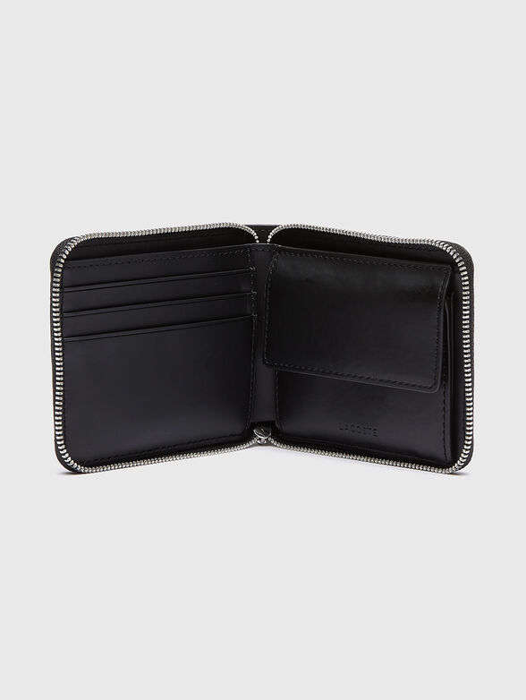 Zip wallet with monogram print - 2