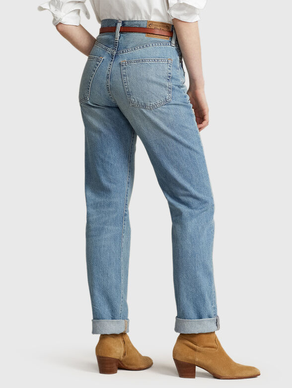 Straight jeans in blue  - 2