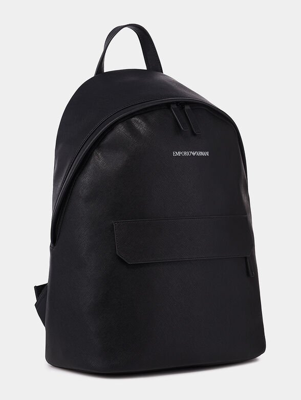 Backpack with saffiano effect - 2