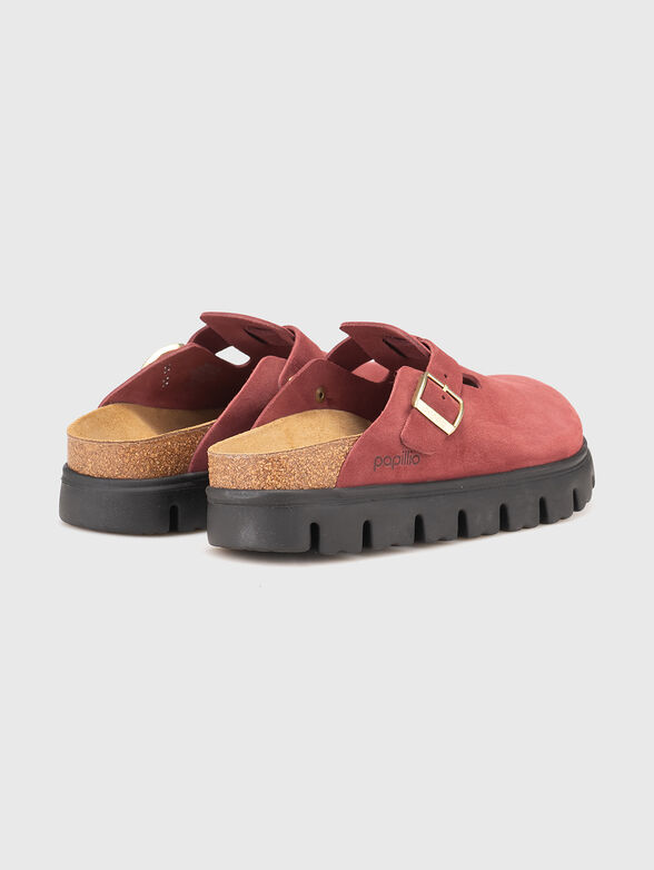 BOSTON suede clogs - 3
