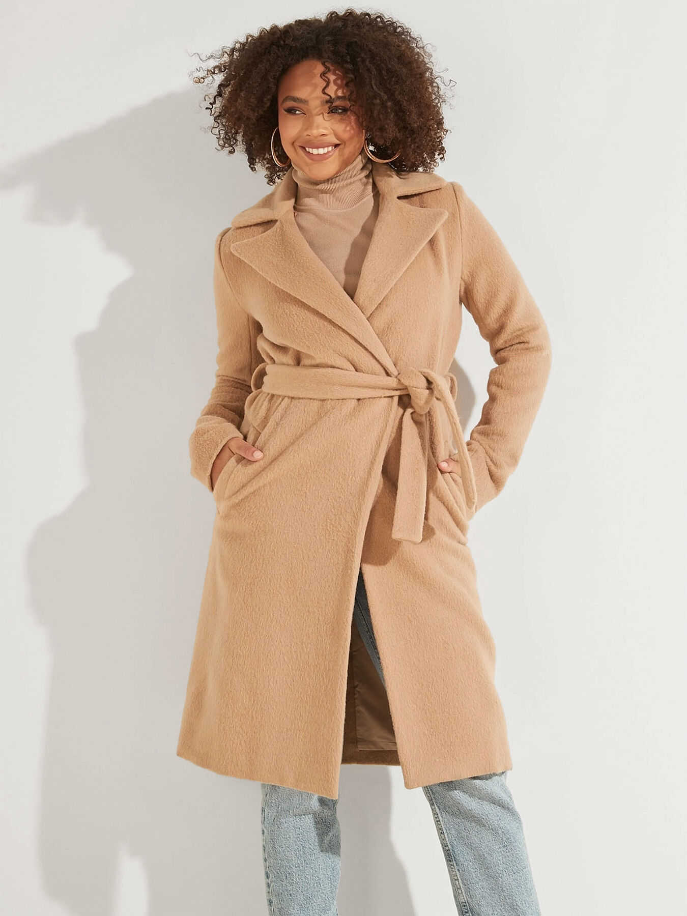 beige color coat