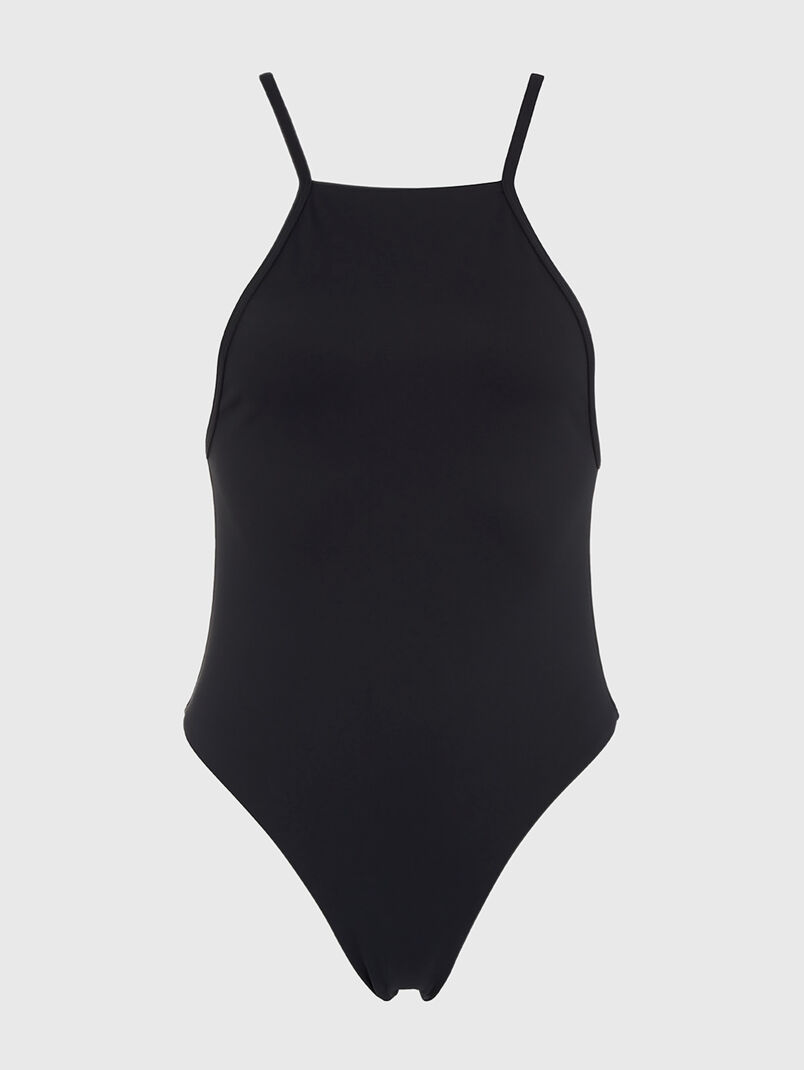 One piece swimsuit with logo accent - 3
