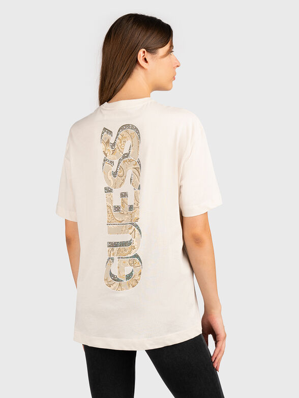 T-shirt with accent logo on the back - 2